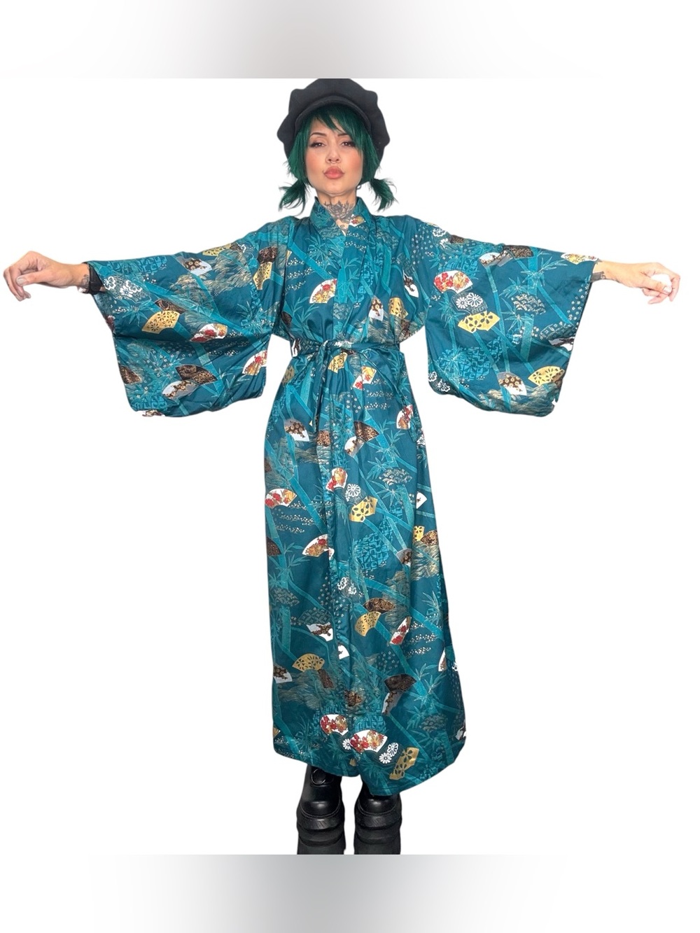 Vintage Japanese Kimono Dress
